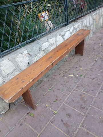 ספסל עץ 2 מטר