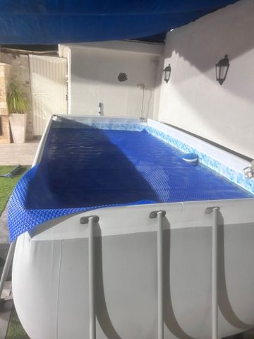 בריכה 4/2 + משאבה חדשה