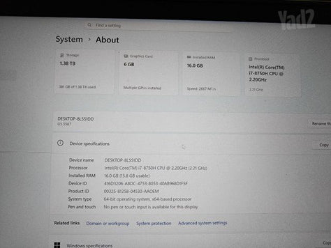 Dell G5 - 5587