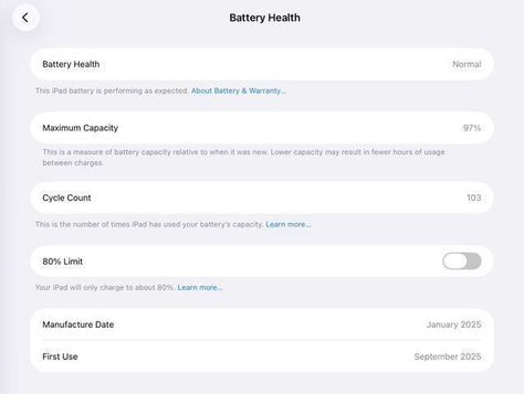 iPad Air M3 128GB כמו חדש