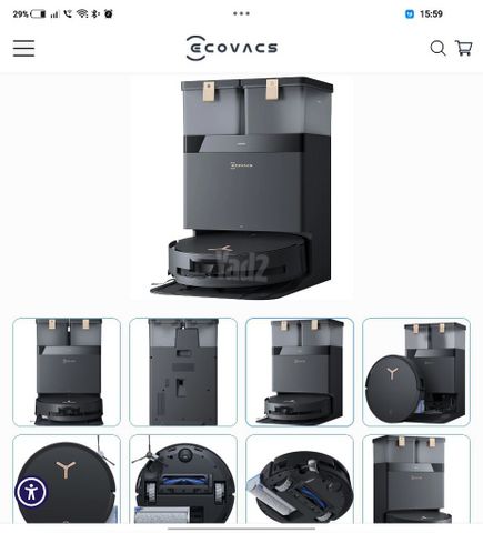 שואב רובוטי ecovacs deebot