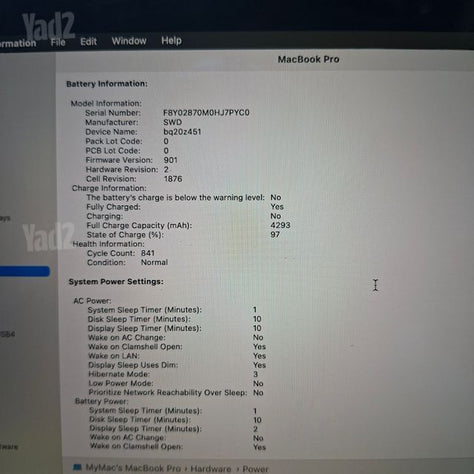 Macbook pro 2020