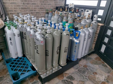 מיכל  בלון CO2 וארגון